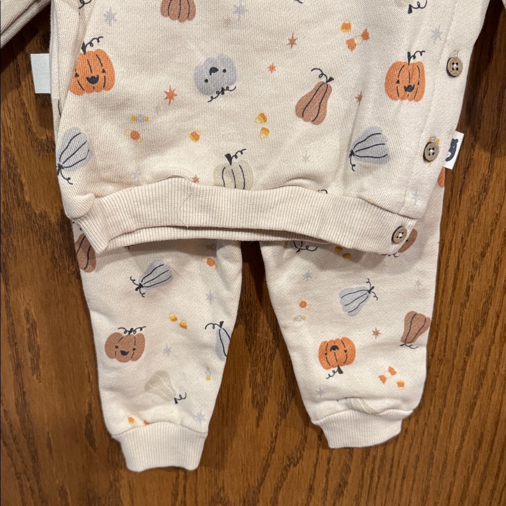 Pumpkin Print Baby Outfit by new fall baby 3-6 months outfit - Picture 3 of 6